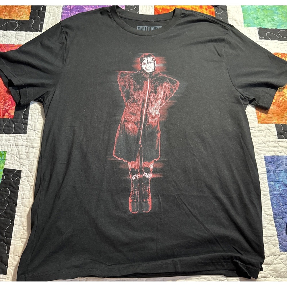 Demi Lovato Revamped Shirt Black Xl 2023 Short Sleeve